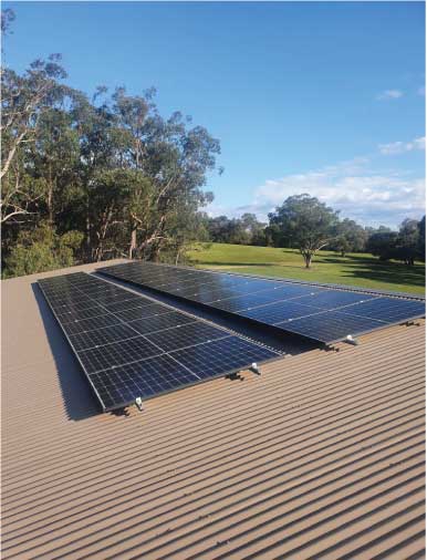 Off-grid roof mount solar